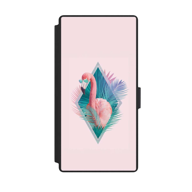 Galaxy S23 Ultra NIVOflip Tropische Pflanzen Flamingo