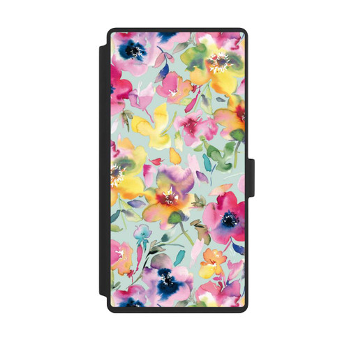 Samsung Galaxy S23 Ultra NIVOflip Künstlerischer Sommer Psychedelic Floral