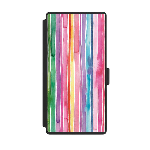 Samsung Galaxy S23 Ultra NIVOflip Camouflage Regenbogenstreifen