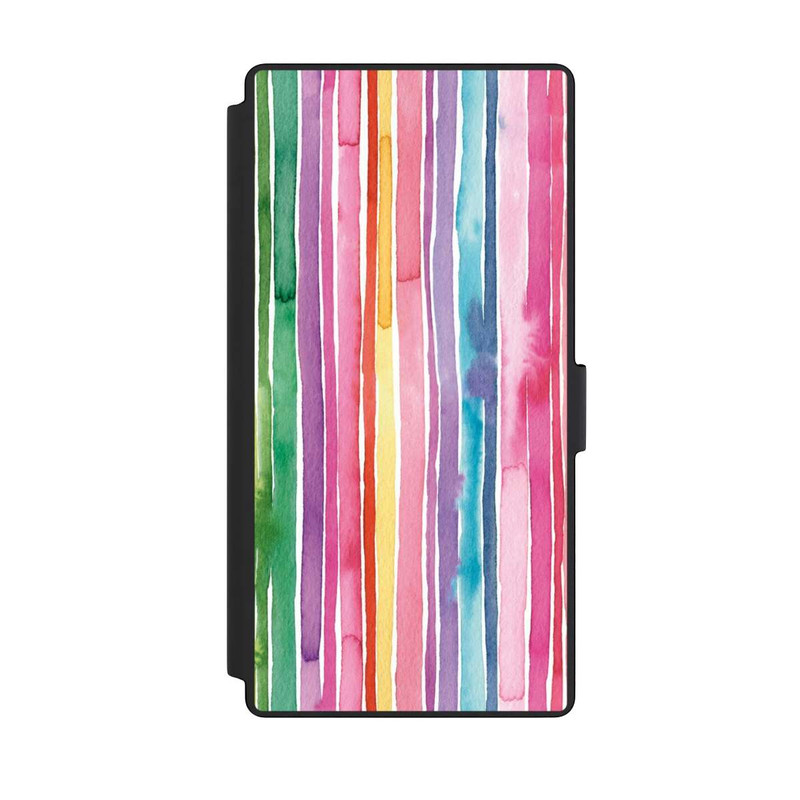 Galaxy S23 Ultra NIVOflip Camouflage Regenbogenstreifen