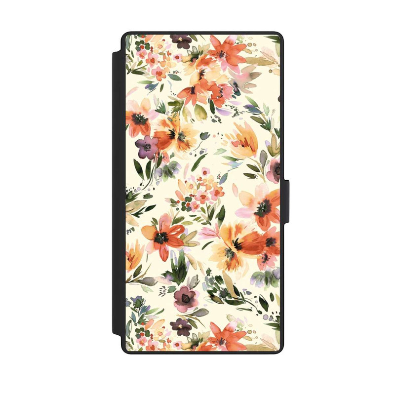 Galaxy S23 Ultra NIVOflip Summer Artistic Flowers Ivory