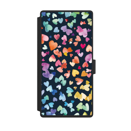Samsung Galaxy S23 Ultra NIVOflip Valentines Hearts Black