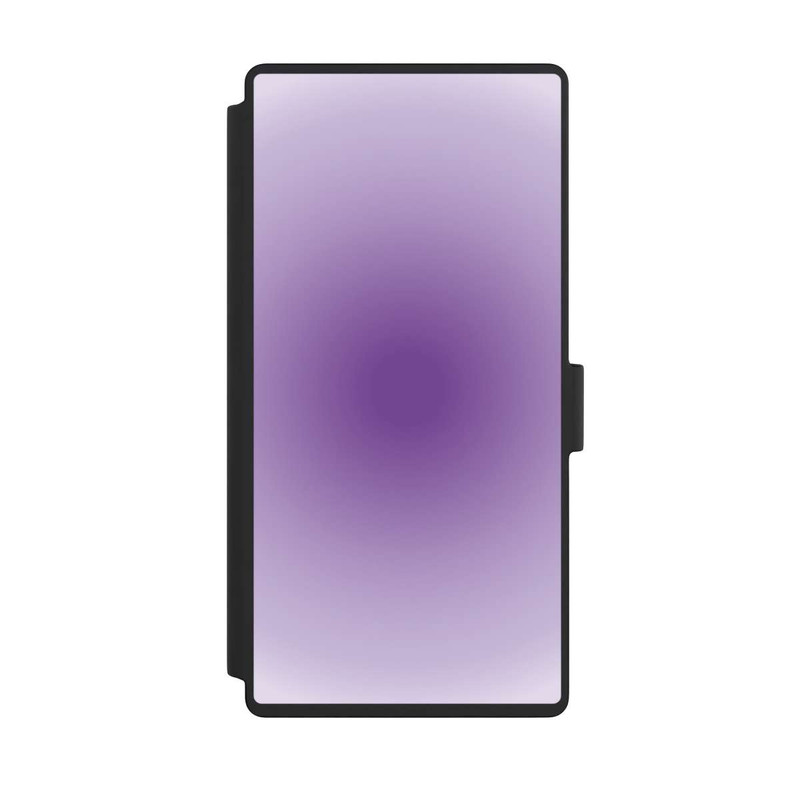 Galaxy S23 Ultra NIVOflip Aura purple circle