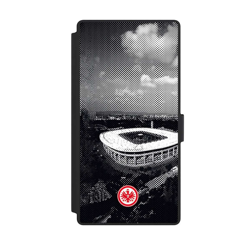 Galaxy S23 Ultra NIVOflip SGE Stadion Schwarz Weiß