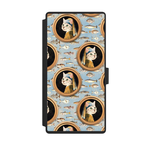 Samsung Galaxy S23 Ultra NIVOflip Katzen Muster