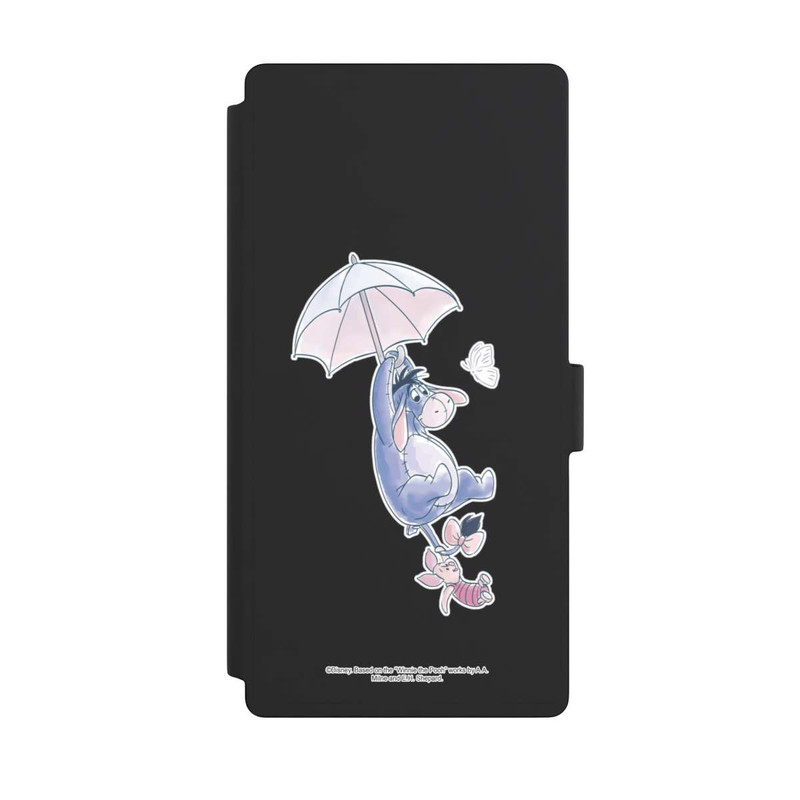 Galaxy S23 Ultra NIVOflip Winnie Pooh Eeyeore Find Happiness Transparent