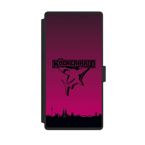 Samsung Galaxy S23 Ultra NIVOflip Kölner Haie Skyline Pink