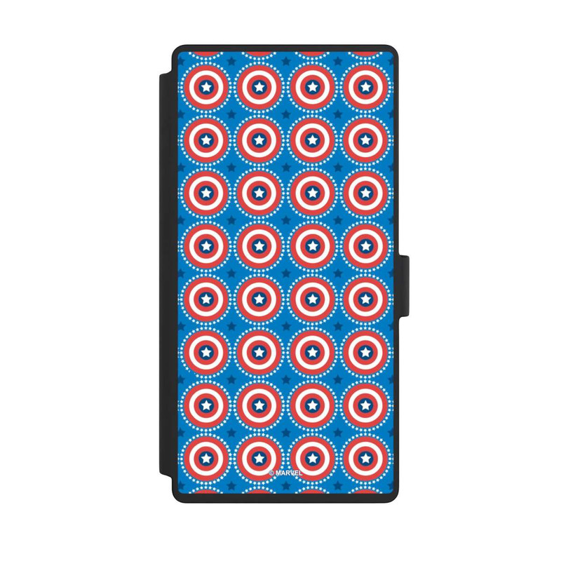 Galaxy S23 Ultra NIVOflip Captain American Shield Pattern