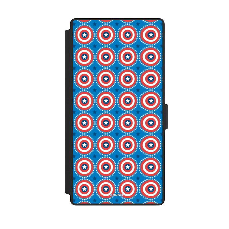 Galaxy S23 Ultra NIVOflip Captain American Shield Pattern