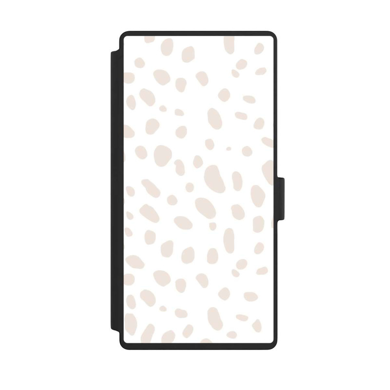 Galaxy S23 Ultra NIVOflip Motif Tigre Beige Blanc