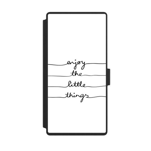 Samsung Galaxy S23 Ultra NIVOflip Enjoy The Little Things White