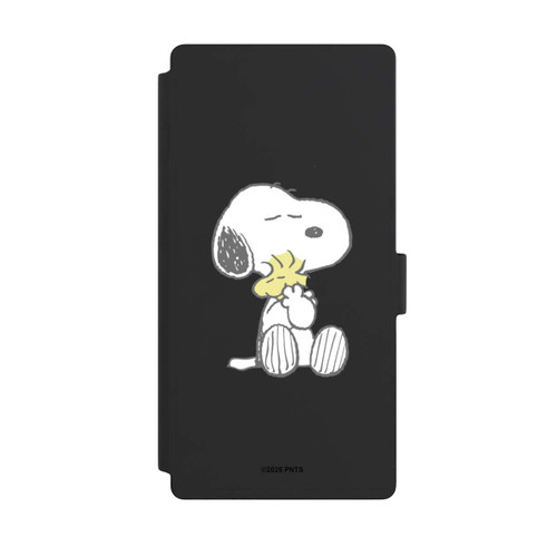 Samsung Galaxy S23 Ultra NIVOflip Transparent Snoopy And Woodstock Cuddling 