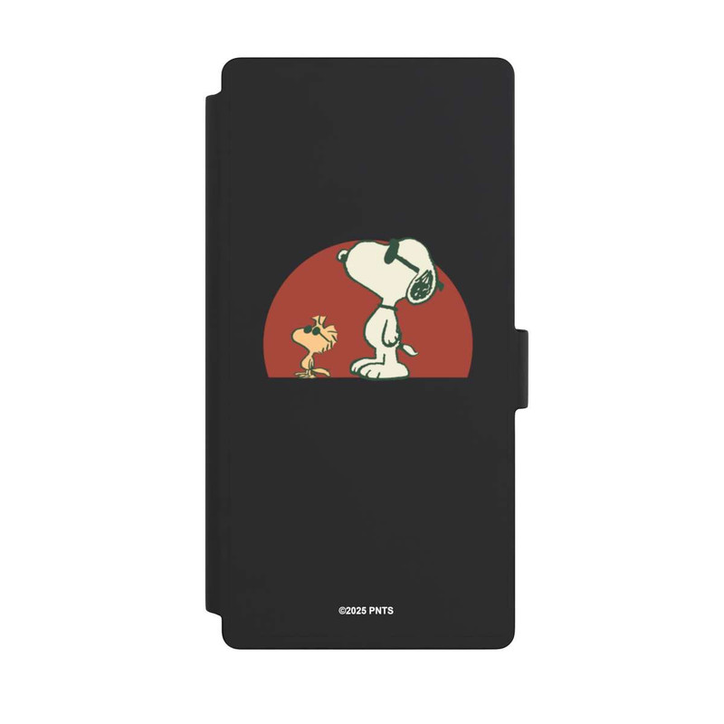 Galaxy S23 Ultra NIVOflip Snoopy Woodstock Far Out transparent