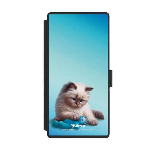 Samsung Galaxy S23 Ultra NIVOflip Cuddling Cat
