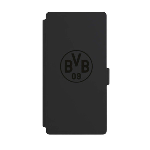 Samsung Galaxy S23 Ultra NIVOflip BVB Logo Schwarz Transparent