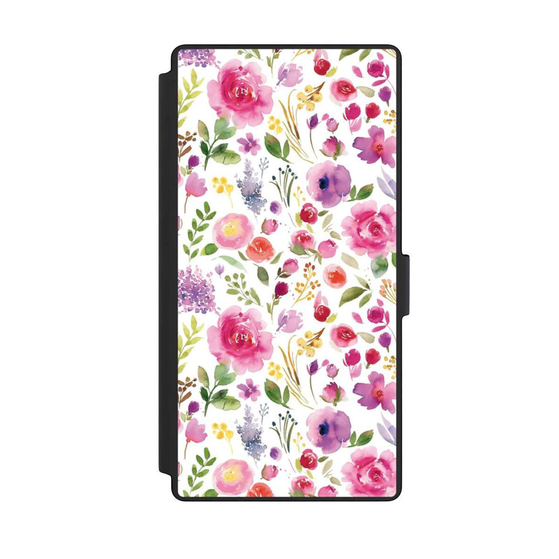 Galaxy S23 Ultra NIVOflip Roses Flowers Purple