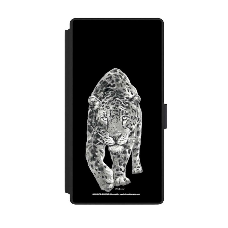 Galaxy S23 Ultra NIVOflip Leopard Schwarz