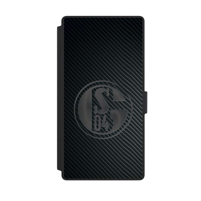 Galaxy S23 Ultra NIVOflip Schalke 04 Carbon Look