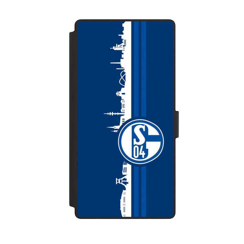 Galaxy S23 Ultra NIVOflip Schalke 04 Skyline Blau