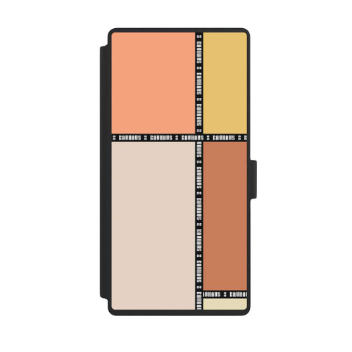 Samsung Galaxy S23 Ultra NIVOflip Bauhaus Squares-Pastel