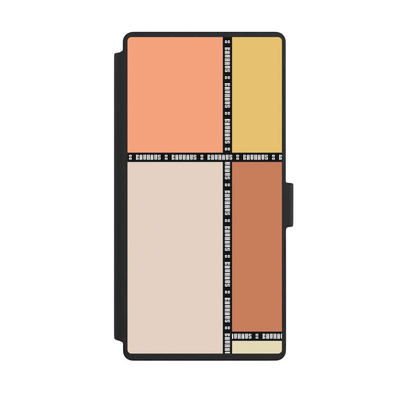 Galaxy S23 Ultra NIVOflip Bauhaus Squares-Pastel