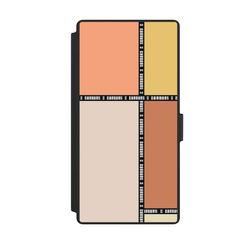 Galaxy S23 Ultra NIVOflip Bauhaus Squares-Pastel
