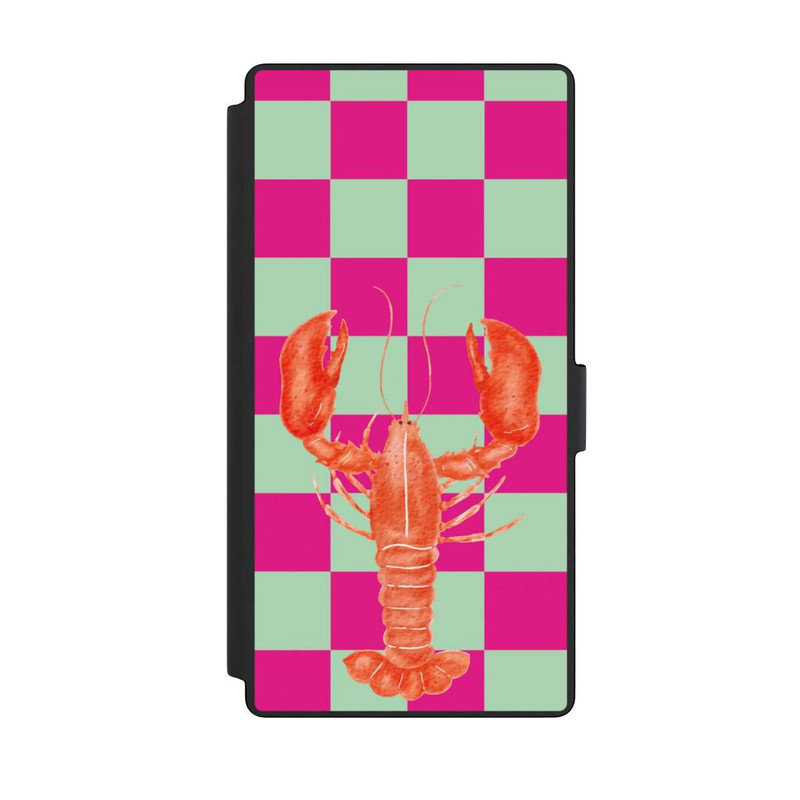Galaxy S23 Ultra NIVOflip Pink Checkers Lobster