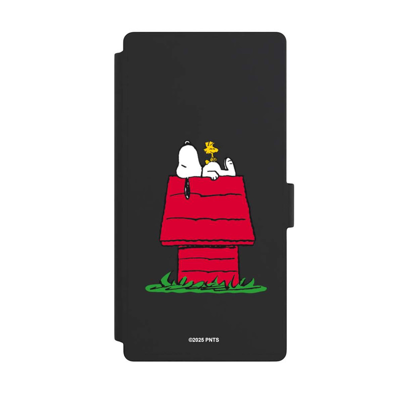 Galaxy S23 Ultra NIVOflip Snoopy and Woodstock Classic transparent