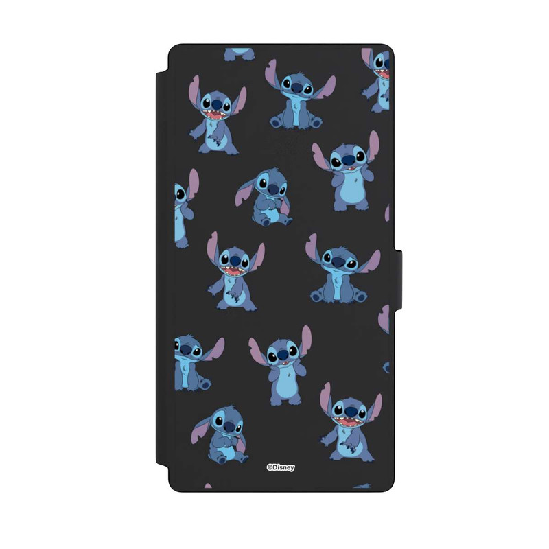 Galaxy S23 Ultra NIVOflip Stitch Faces Pattern Transparent