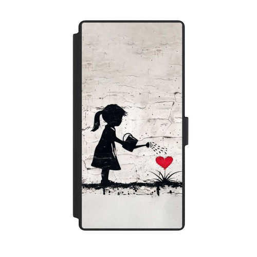 Samsung Galaxy S23 Ultra NIVOflip Girl Watering Bunch of Flowers 