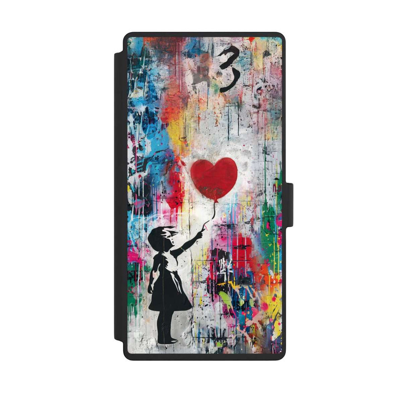 Galaxy S23 Ultra NIVOflip Balloon Girl Colorful