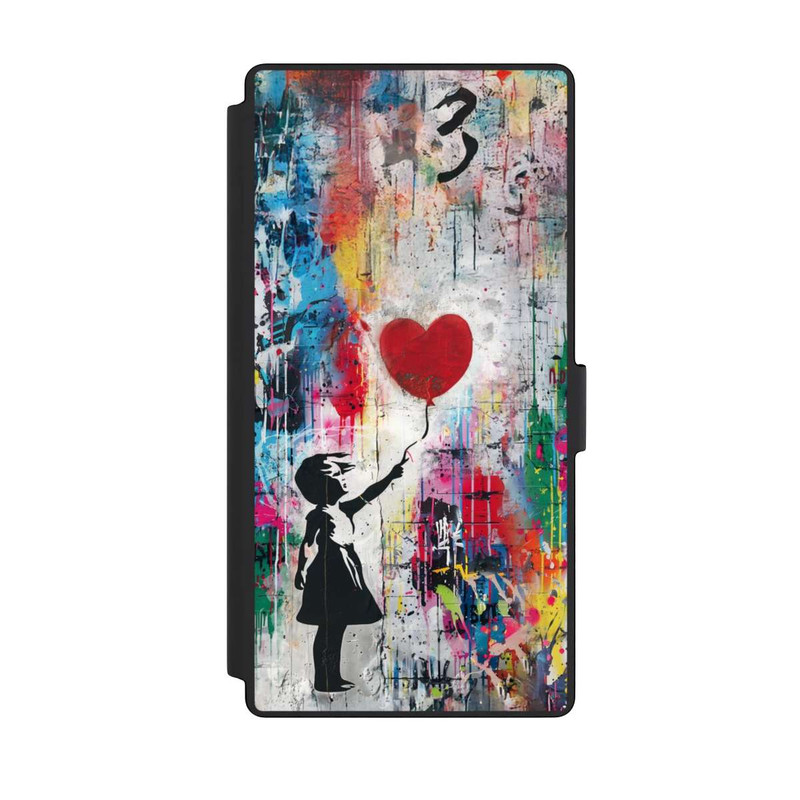 Galaxy S23 Ultra NIVOflip Balloon Girl Colorful