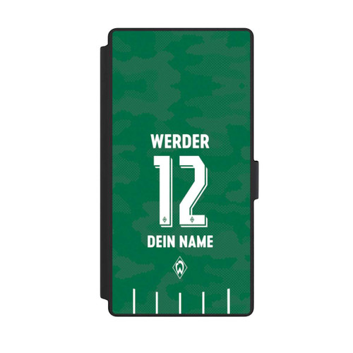 Samsung Galaxy S23 Ultra NIVOflip Werder Bremen Trikot Personalisierbar 25-26