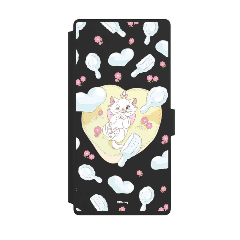 Galaxy S23 Ultra NIVOflip Aristocats Marie Hearts Yellow Transparent