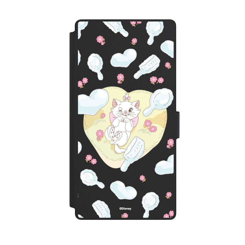 Galaxy S23 Ultra NIVOflip Aristocats Marie Herzen Gelb Transparent