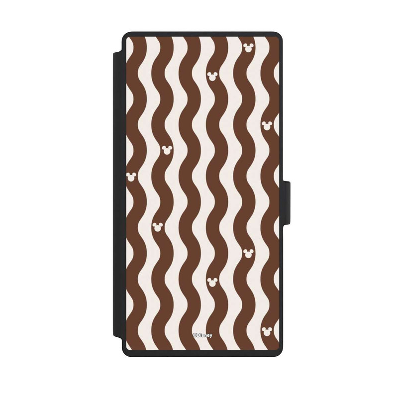 Galaxy S23 Ultra NIVOflip Mickey Mouse Brown Pattern Waves