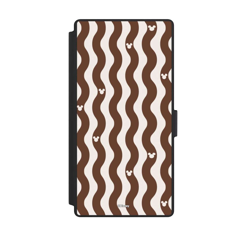 Galaxy S23 Ultra NIVOflip Micky Muster Braune Wellen