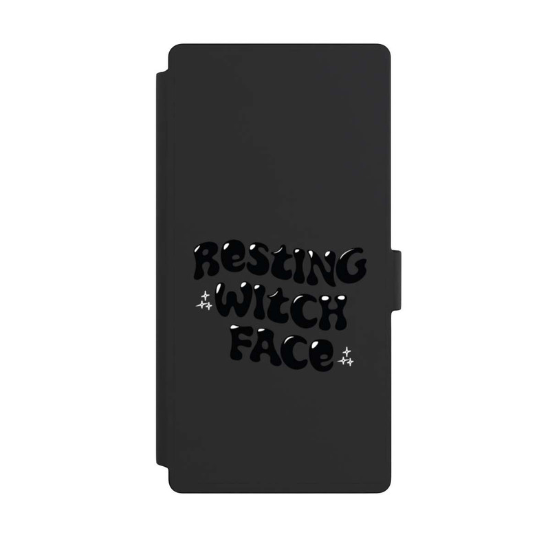 Galaxy S23 Ultra NIVOflip Resting Witch Face Transparent