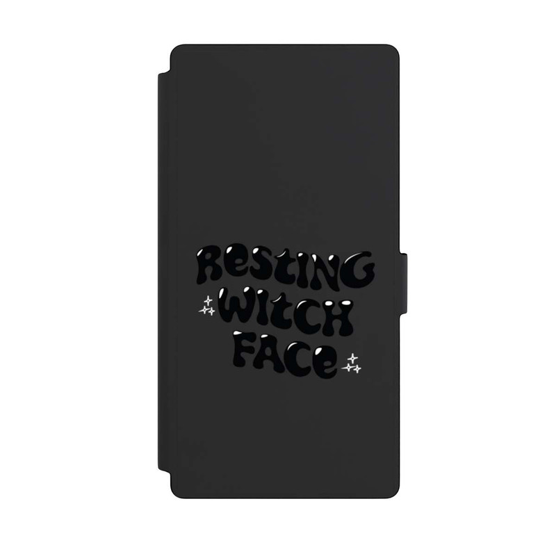 Galaxy S23 Ultra NIVOflip Resting Witch Face Transparent