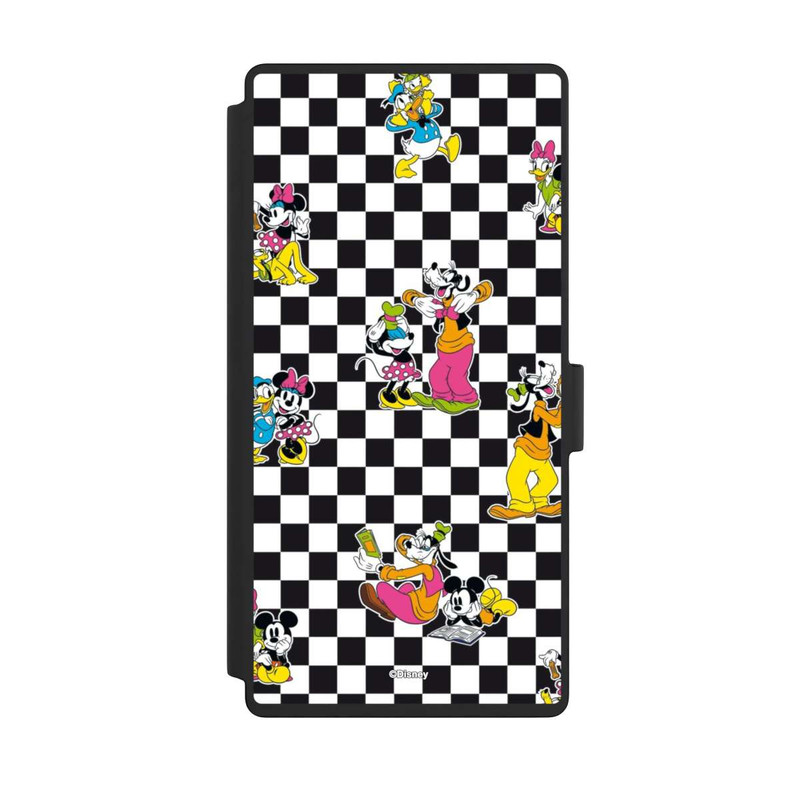Galaxy S23 Ultra NIVOflip Donald and Friends Pattern Black and White
