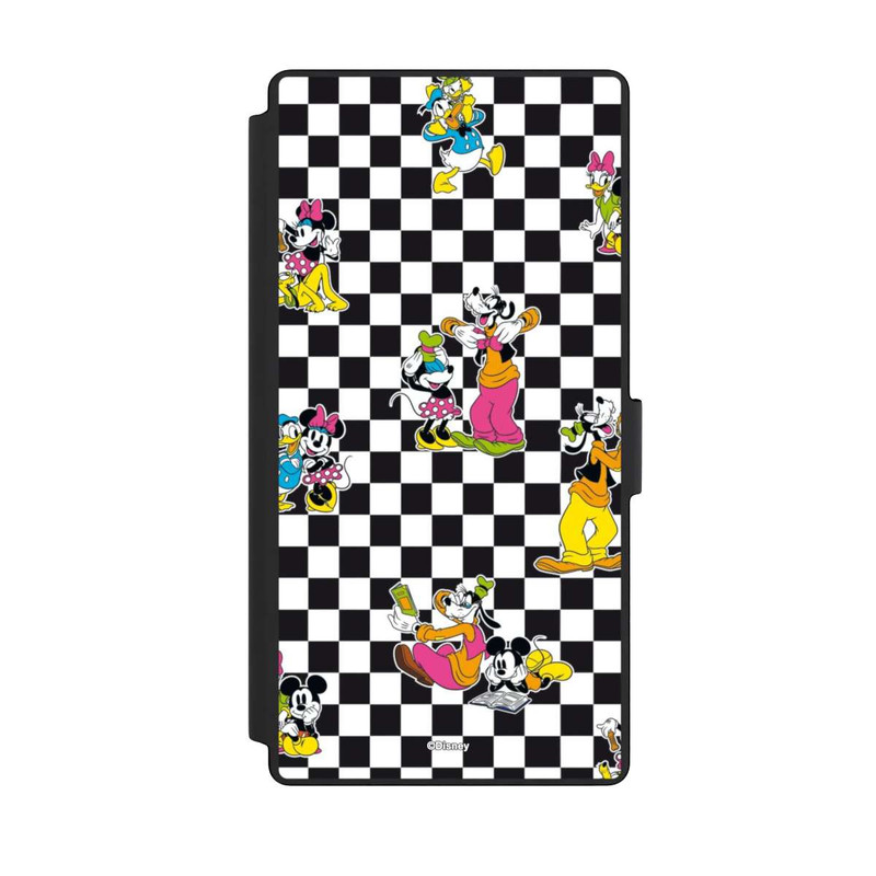 Galaxy S23 Ultra NIVOflip Donald and Friends Pattern Black and White