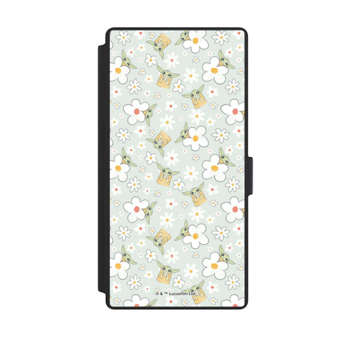 Samsung Galaxy S23 Ultra NIVOflip Baby Yoda Blumen Muster