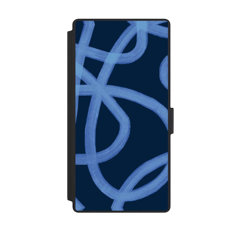 Galaxy S23 Ultra NIVOflip Laced Up Tones of Blue
