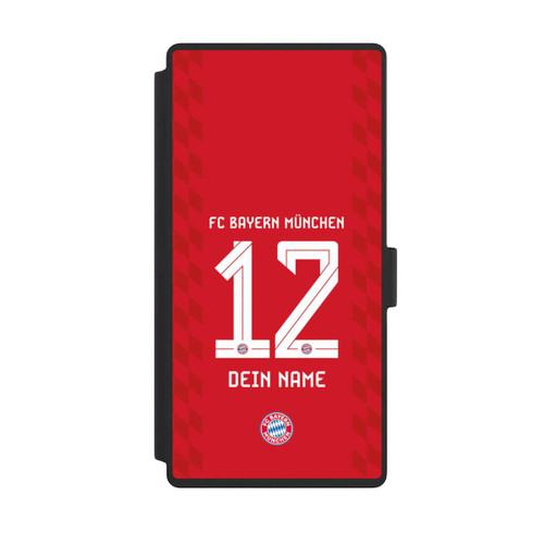 Samsung Galaxy S23 Ultra NIVOflip FC Bayern München Trikot Personalisierbar 25-26