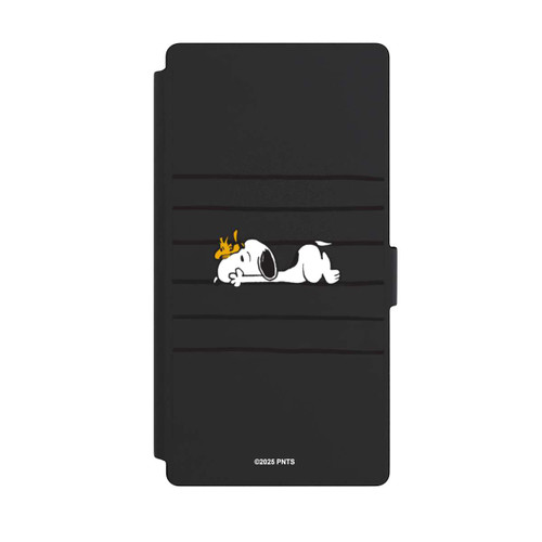Samsung Galaxy S23 Ultra NIVOflip Snoopy Woodstock Stripes Peanuts Transparent
