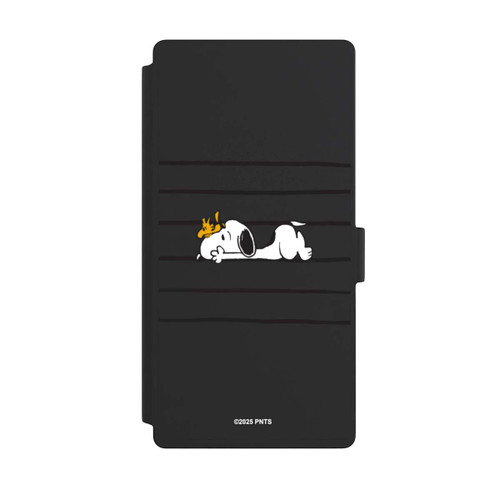 Samsung Galaxy S23 Ultra NIVOflip Snoopy Woodstock Streifen Peanuts Transparent
