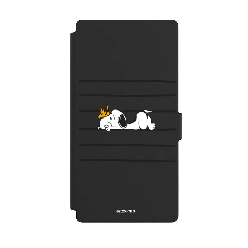 Galaxy S23 Ultra NIVOflip Snoopy Woodstock Streifen Peanuts Transparent