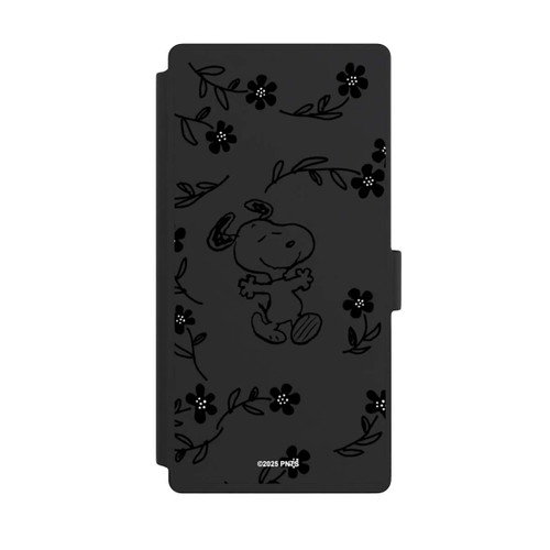 Samsung Galaxy S23 Ultra NIVOflip Snoopy und Flowers Transparent