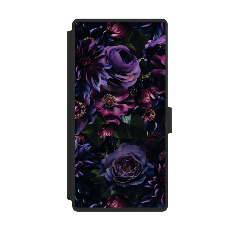 Galaxy S23 Ultra NIVOflip Dunkle Lila Blüten 