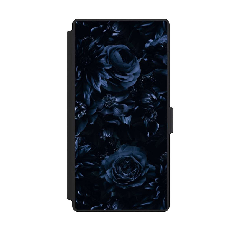 Galaxy S23 Ultra NIVOflip Shadow Flowers Blue